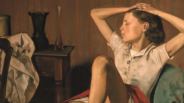 La Th&egrave;rese sognante di Balthus, opera del 1938