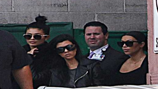 Le sorelle Kardashian in ospedale