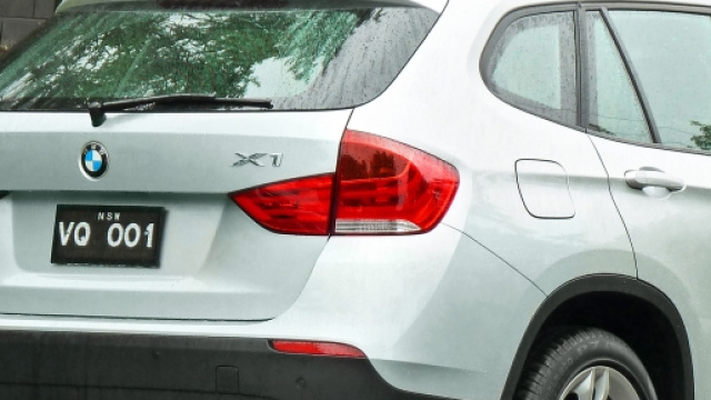 Un'immagine della nuova BMW X1