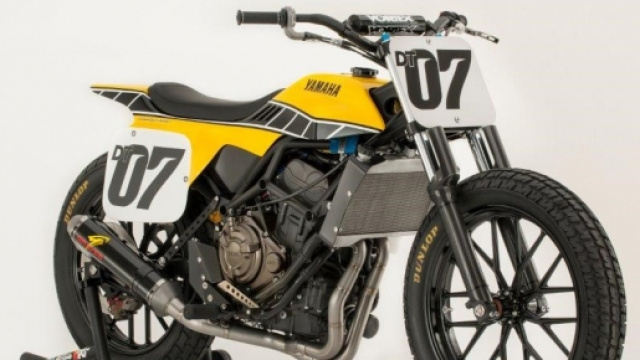 Yamaha DT-07 flat-track. Presentata ad Orlando-