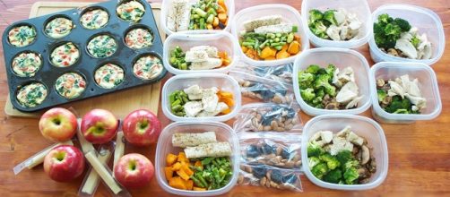 Marmitas bem organizadas para a semana toda