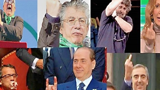 Collage fotografico dei gesti pi&ugrave; famosi