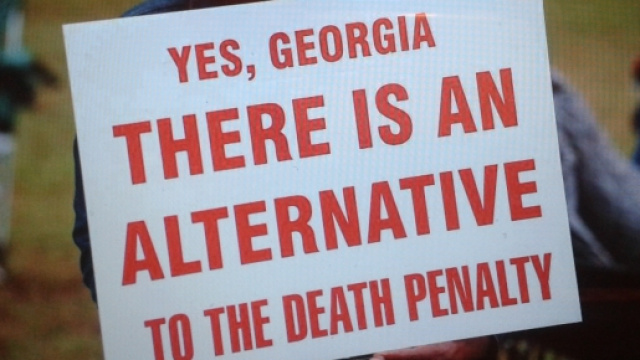 Il no alla pena di morte in Georgia.