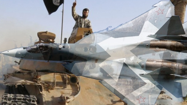 Les avions de chasse russes ont frapp&eacute; Daesh