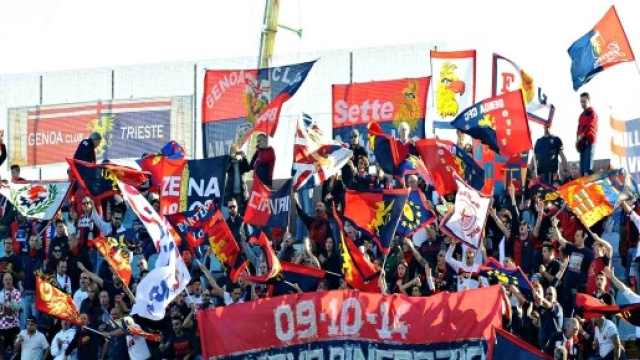 Supporters del Genoa in trasferta