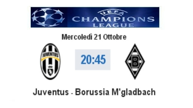 Live Juventus - Borussia Monchengladbach