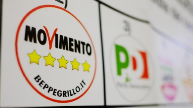 Movimento 5 stelle in forte crescita