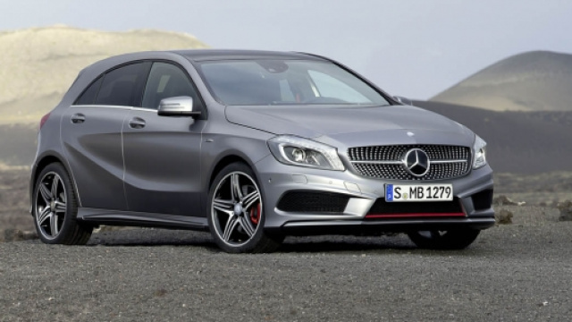 Un'immagine della nuova Mercedes classe A