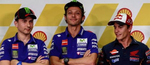 Lorenzo, Rossi y M&aacute;rquez en Sepang