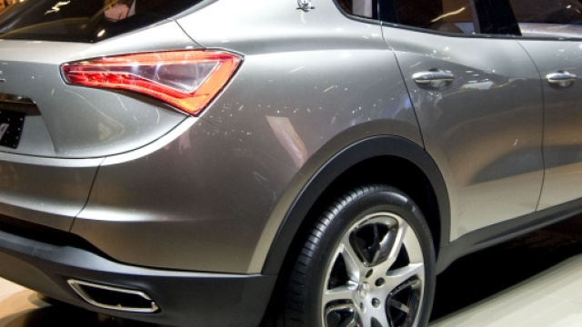 Un'immagine della nuova Maserati Levante