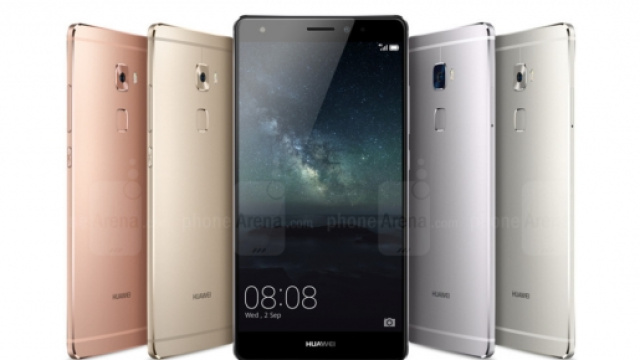 Un'immagine dello smartphone Huawei Mate S