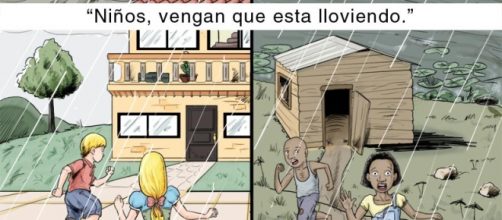Contrastes entre barrios pobres y ricos