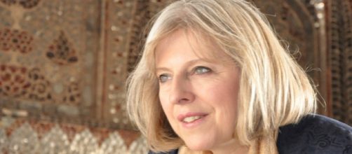 UK Home Secretary Theresa May MP