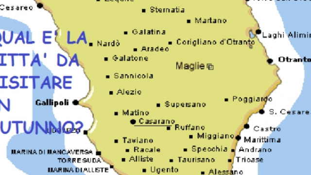 Nel Salento c'&egrave; una citt&agrave; da visitare in Autunno.