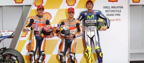 Los 3 pilotos ocupar&aacute;n la primera fila en Sepang