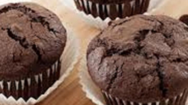 Muffin al cacao dal cuore fondente