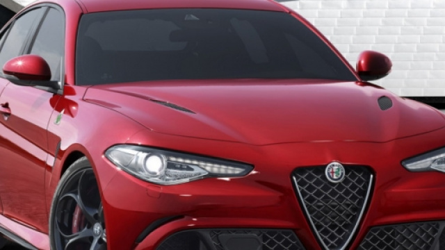 Un'immagine della nuova Alfa Romeo Giulia