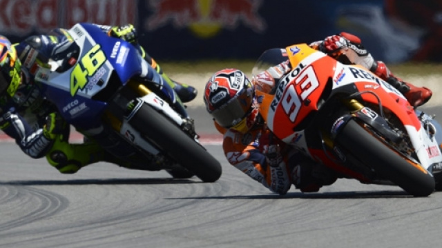 Valentino Rossi e Marc Marquez