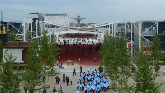 Expo 2015, il cosidetto Cardo.