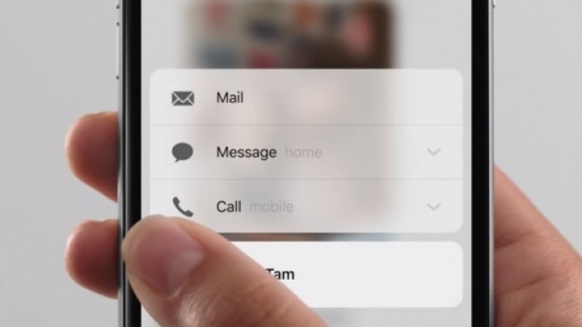 Immagine di un video sul 3d Touch