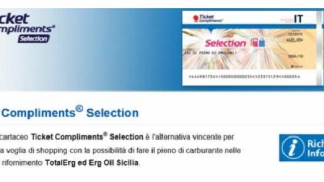 Ticket Compliments&reg; per idee regalo utili