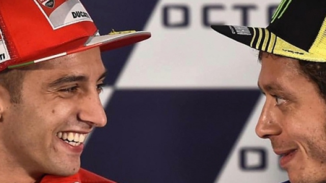 Andrea Iannone e Valentino Rossi