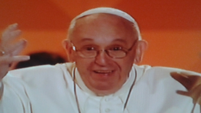 Il sorriso del Santo Padre che illumina il mondo