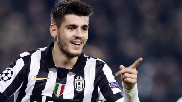 L'attaccante spagnolo Alvaro Morata