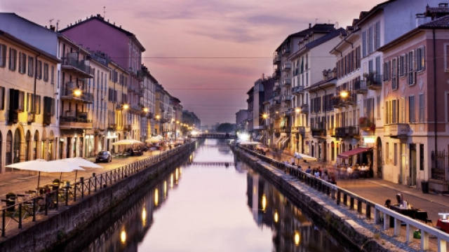 La splendida zona dei Navigli dopo i lavori