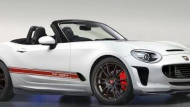 Un'immagine della nuova Fiat 124 Spider