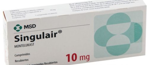 Caja de Singulair, Montelukast