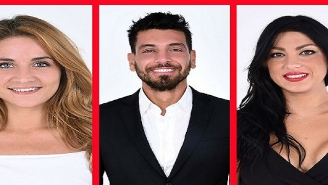 Lidia, Alessandro e Federica, protagonisti del GF.
