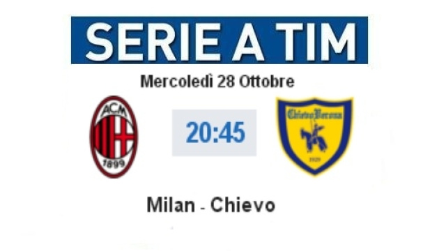 Milan - Chievo in diretta live su BlastingNews