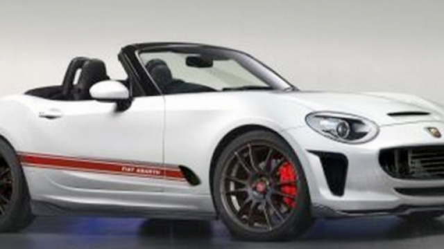 Un'immagine della nuova Fiat 124 Spider