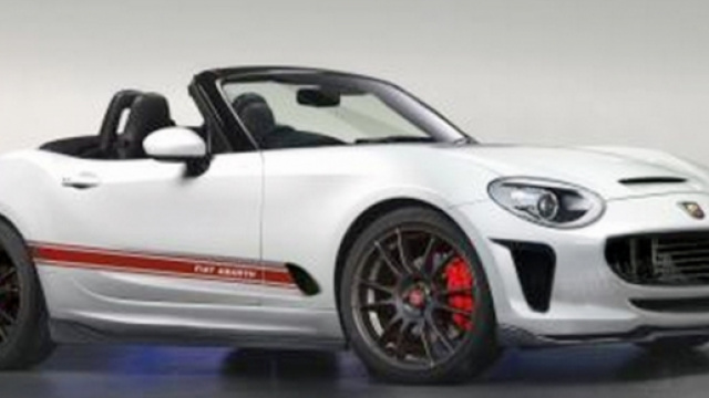 Un'immagine della nuova Fiat 124 Spider