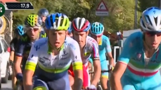 Vincenzo Nibali al Giro di Lombardia