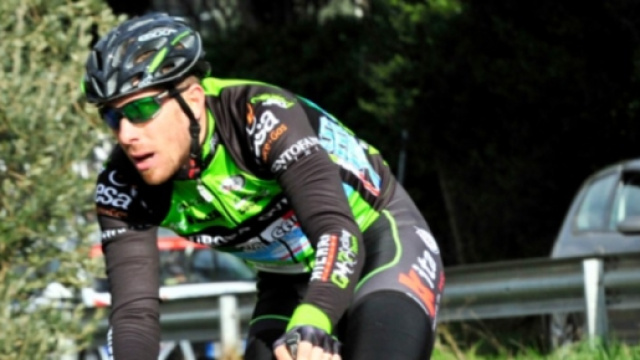 Filippo Fortin, leader del Gm Cycling Team