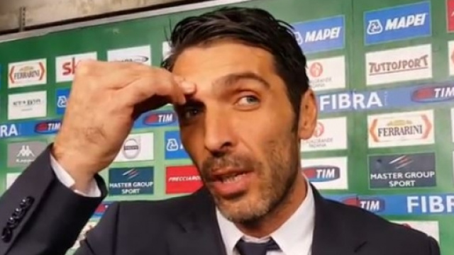Sassuolo-Juventus: Buffon 'Figura da pellegrini'