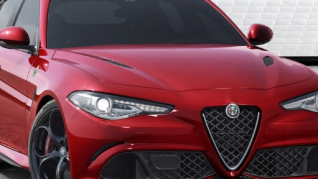 Un'immagine della nuova Alfa Romeo Giulia