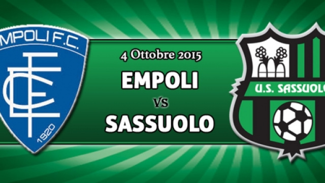 Diretta e info streaming Empoli Sassuolo