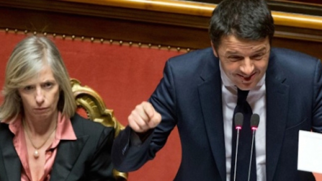 Matteo Renzi e Stefania Giannini