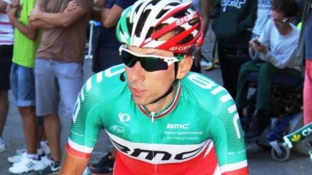 Ivan Santaromita in maglia Tricolore