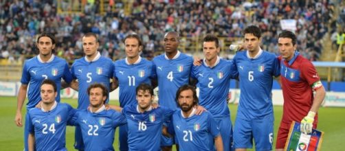 Andrea Pirlo na sele&ccedil;&atilde;o italiana, em 2014.