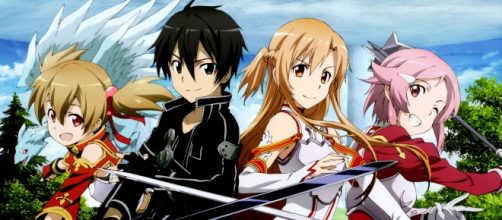 Los protagonistas de Sword Art Online