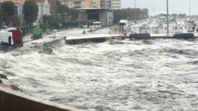 Forte perturbazione colpisce la Costa Azzurra