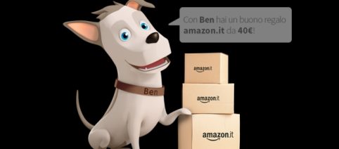 Vuoi risparmiare sull'RC Auto e ricevere un buono regalo Amazon? Allora scegli Ben
