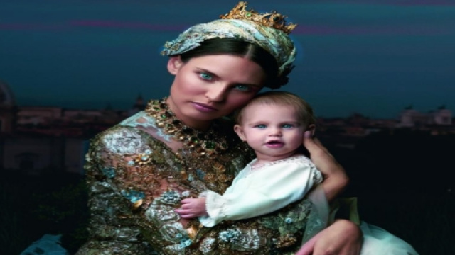 Bianca Balti con la figlia Mia