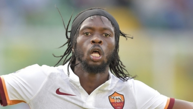 Gervinho esulta dopo il gol contro il Palermo