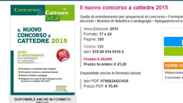 Il nuovo concorso a cattedra 2015