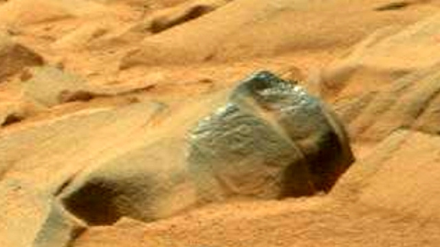 Immagine della stranezza di Marte